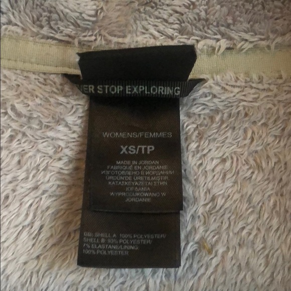 The North Face XS gray grey zip-up jacket - Picture 2 of 5